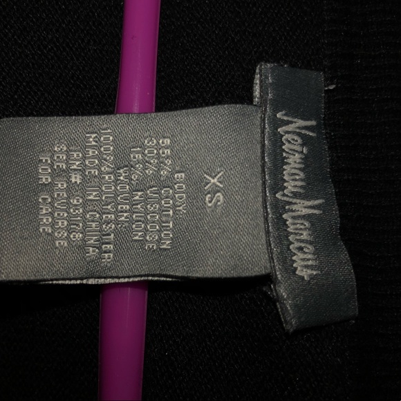 Neiman Marcus Black sweater XS - Picture 3 of 3